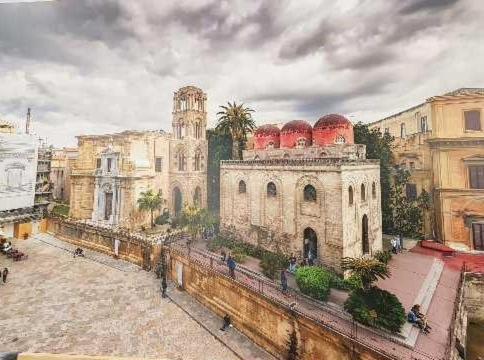 Ferienwohnung La Rosa Dei Venti " Maestrale " Palermo Exterior foto